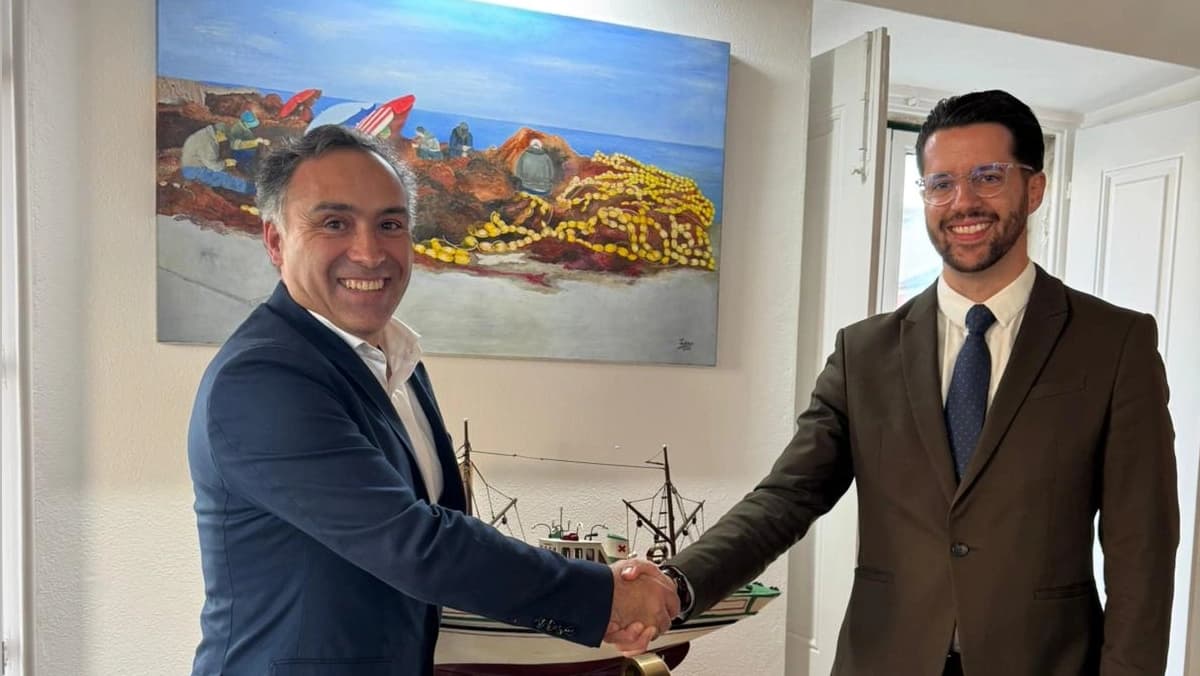 Sérgio Leandro, Diretor ESTM e Filipe Sales , Presidente CM Peniche @IPLeiria