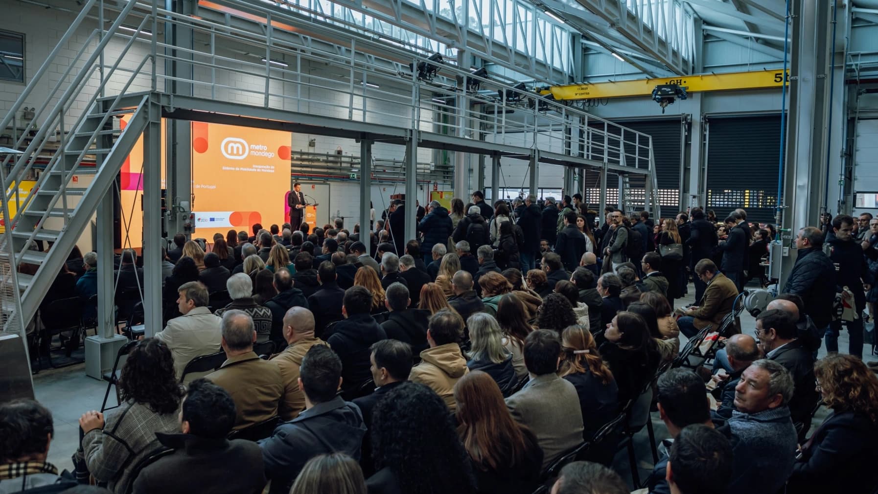 Cerimónia de inauguração do troço @Metro Mondego