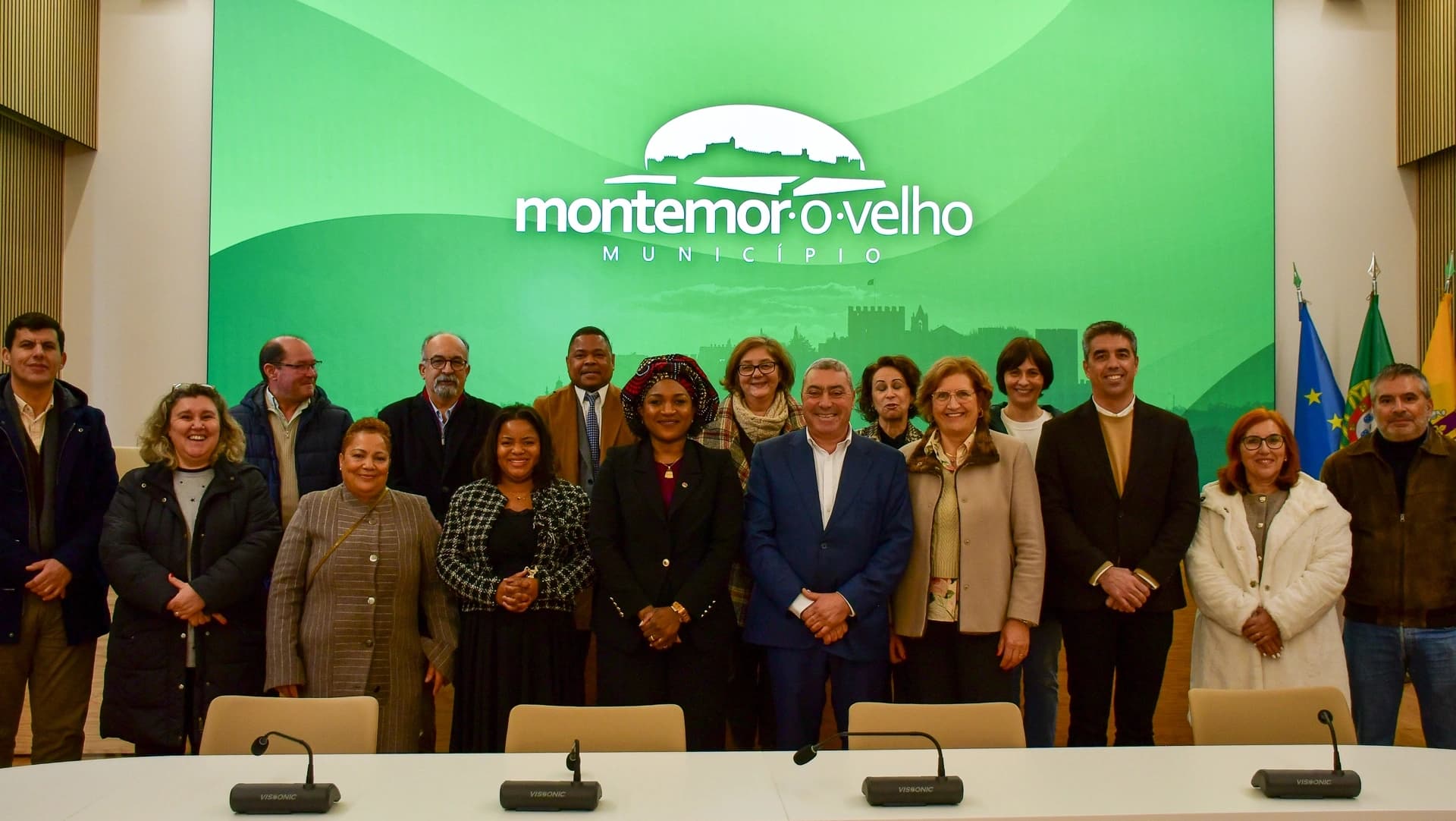 Visita da embaixadora de Moçambique @CM Montemor-o-Velho