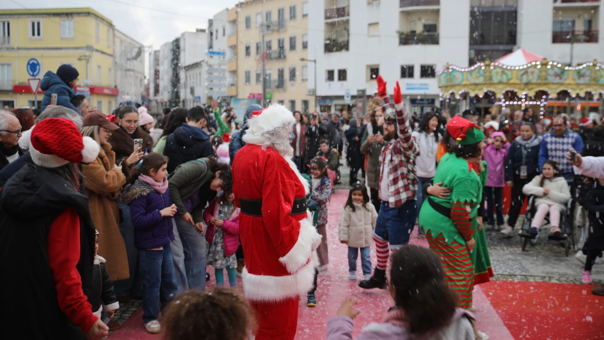 Chegada do Pai Natal @CM Cantanhede