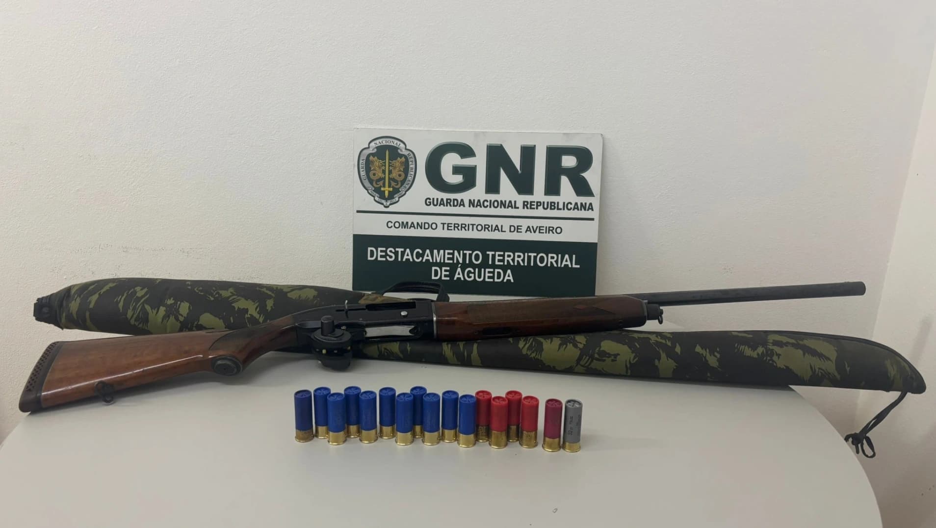 Material apreendido @GNR Aveiro