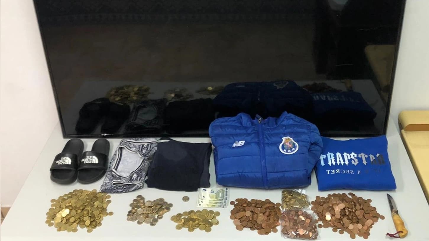 Material apreendido @GNR Coimbra