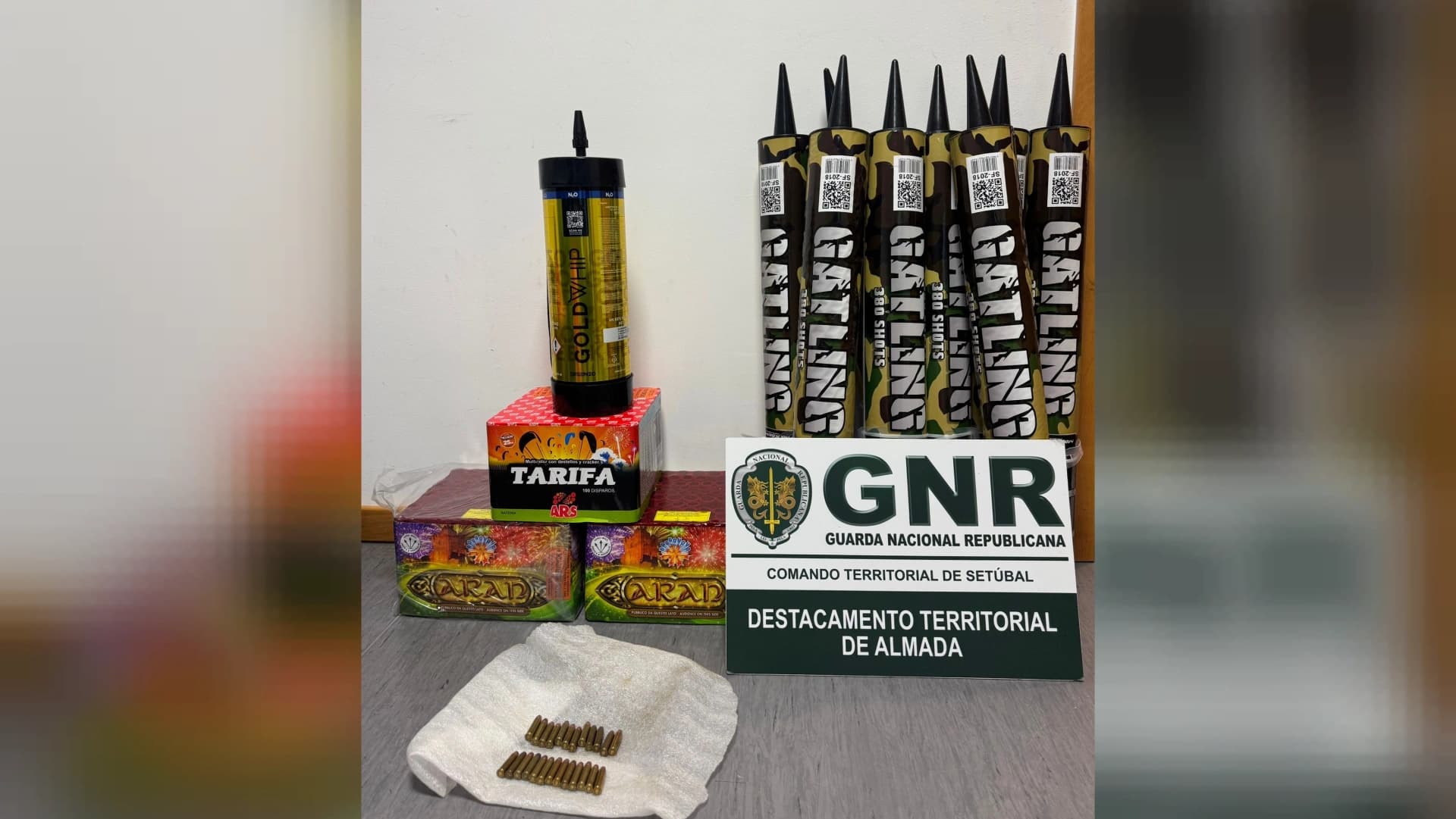 Detido por posse ilegal de arma @GNR