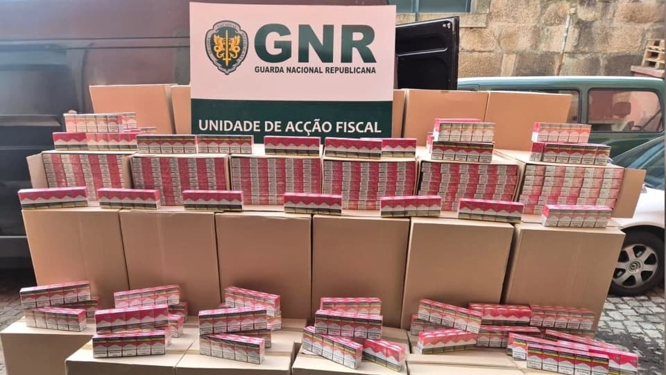 Material apreendido @GNR UAF