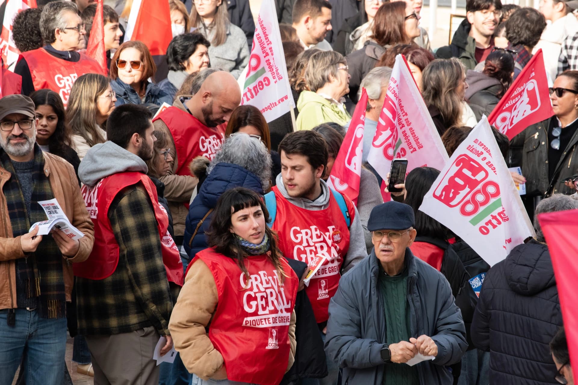 Greve Geral em Coimbra @Samuel Guiomar / Central Press