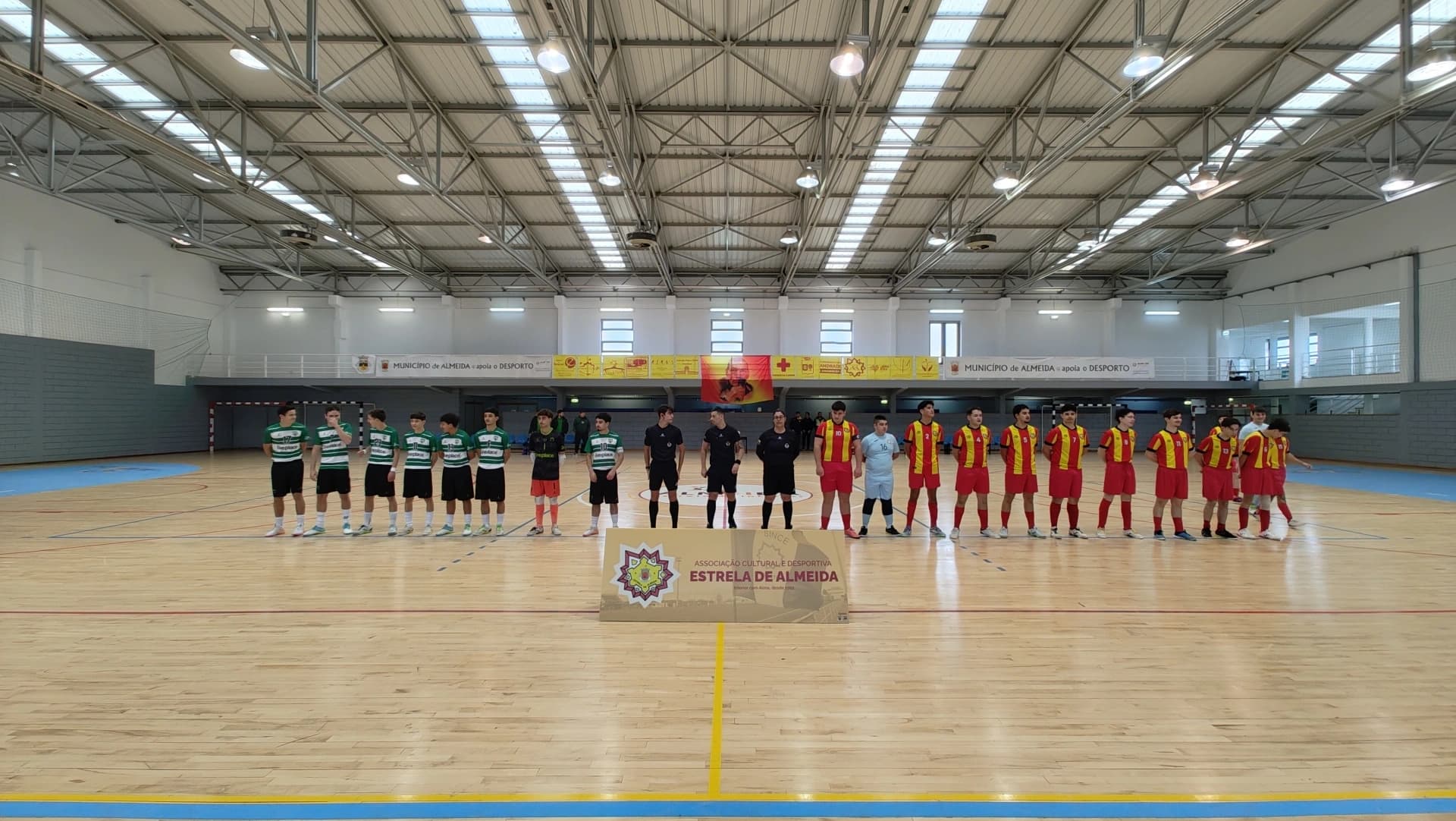 Jogo da Liga de Fustal Sub-19 @ACDEA