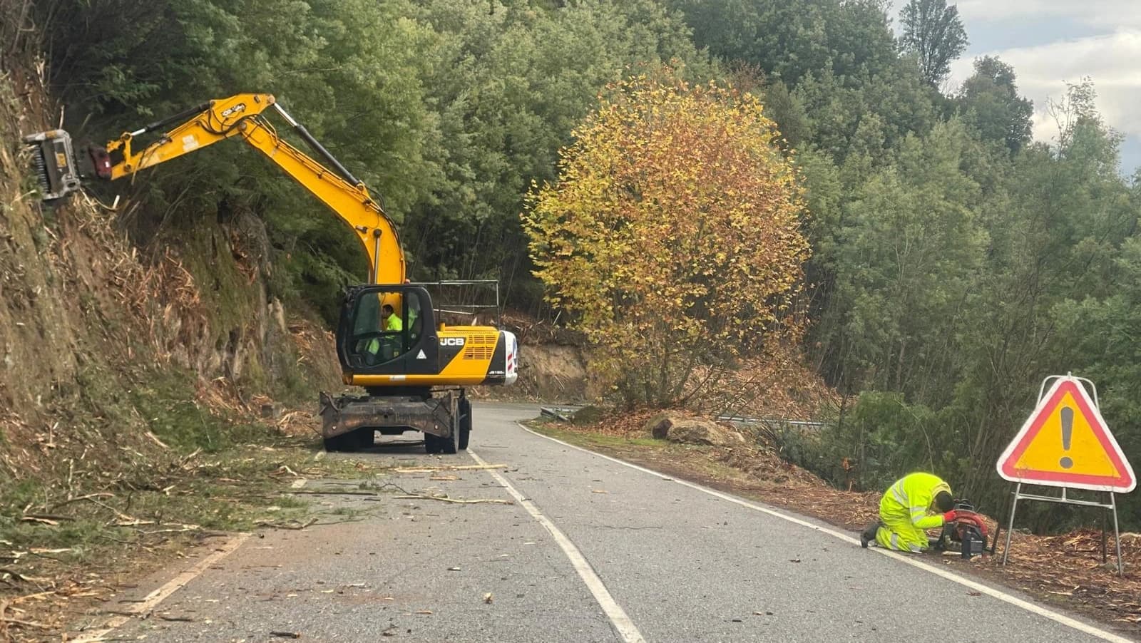 Estabilização de Emergência pós-incêndio @CM Oliveira do Hospital