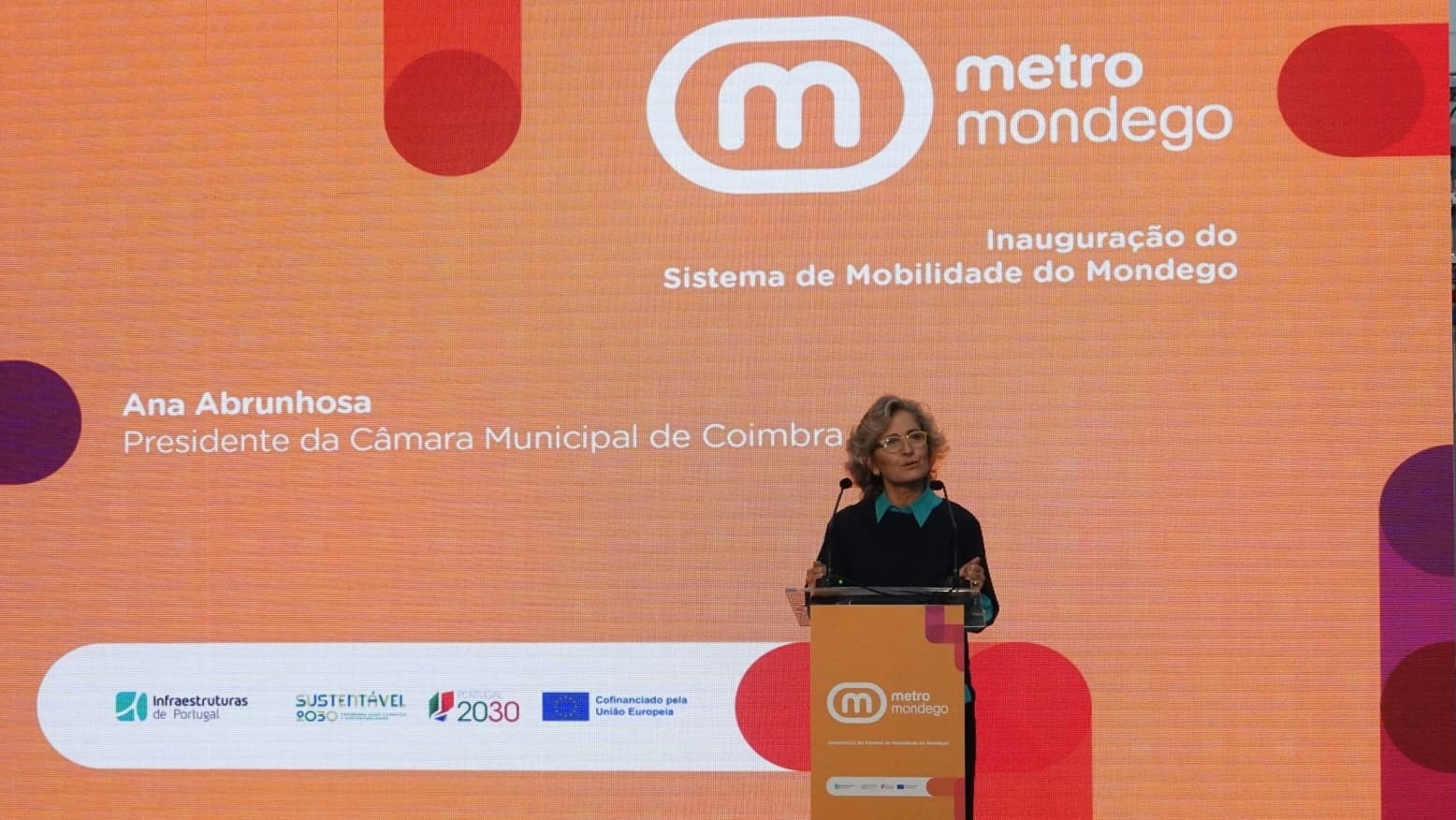 Ana Abrunhosa, presidente da Câmara Municipal de Coimbra @CM Coimbra