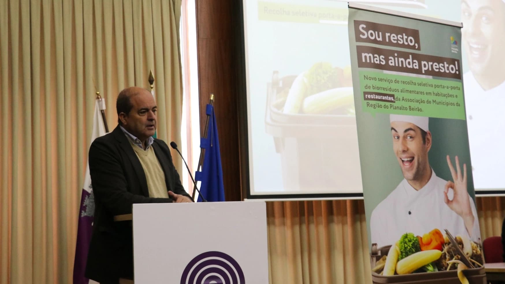 Sessão de apresentação de gestão de biorresíduos @CM Nelas