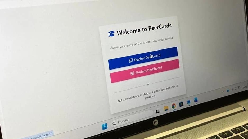 Ferramenta online “Peercards” @UBI