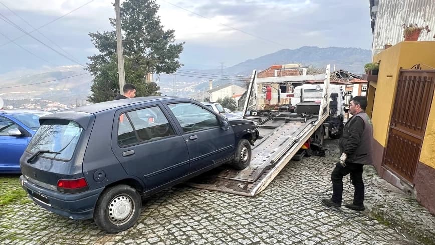 Remoção de veículos @CM Lamego