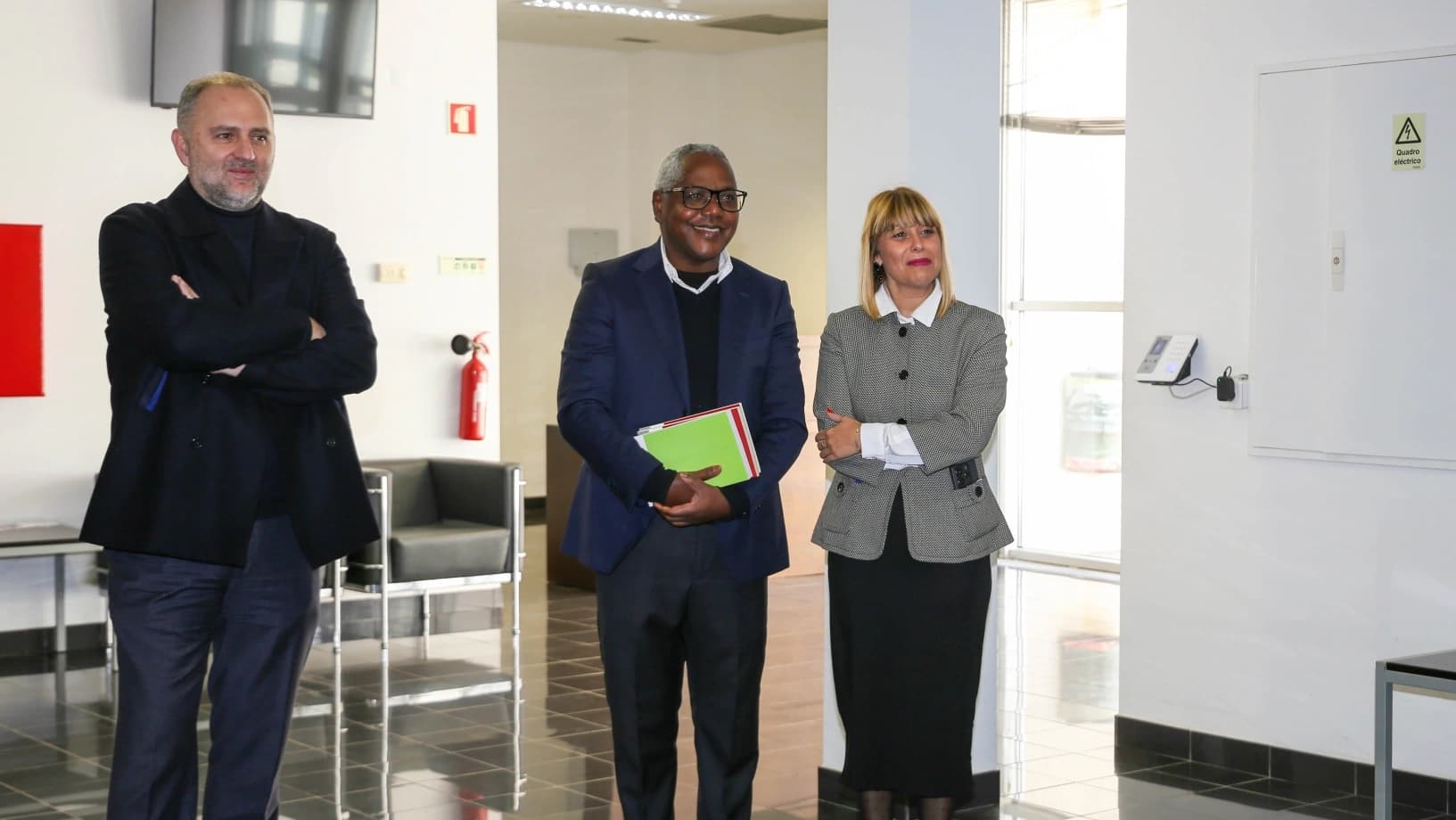 Visita da comitiva da Universidade de Santiago @IPLeiria