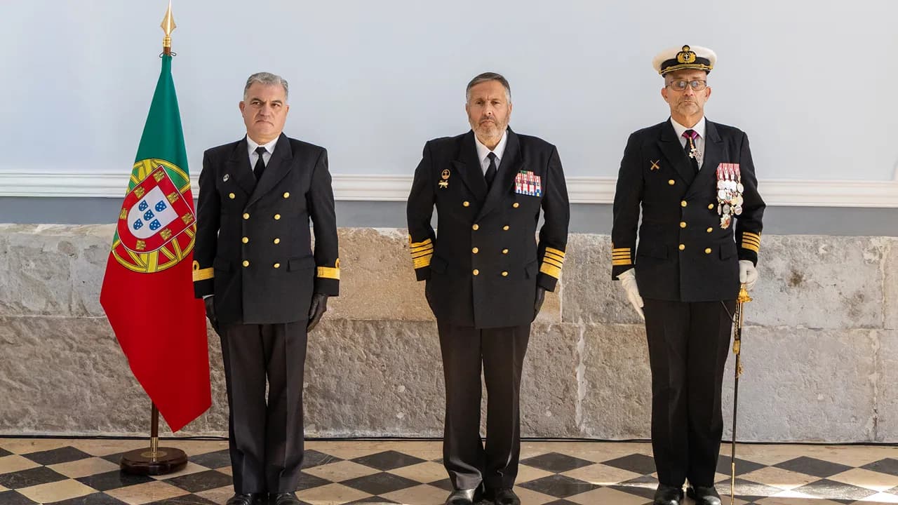 Paulo Gonçalves Simões é o novo superintendente da informação da Marinha @Marinha Portuguesa