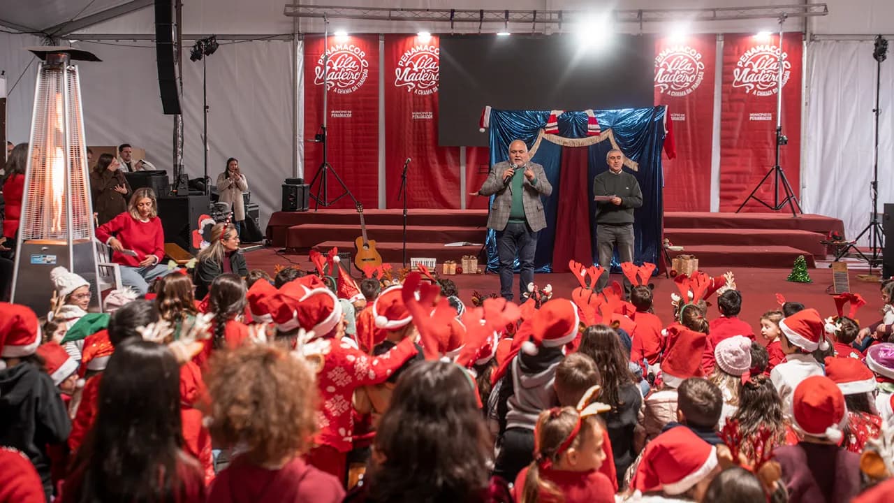 Festa de Natal do 1.º Ciclo e Jardins de Infância @CM Penamacor