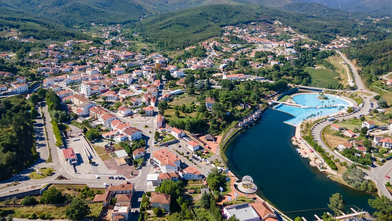 Vista aérea de Castanheira de Pera @CM Castanheira de Pera