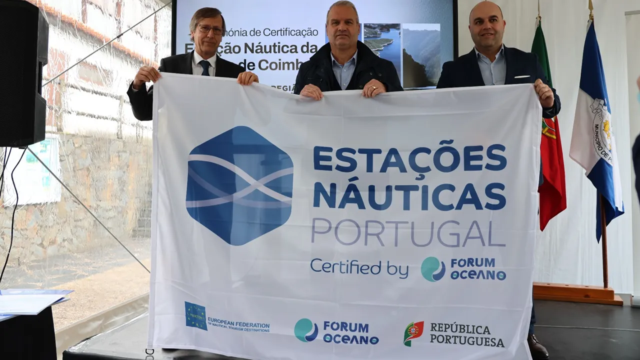 Cerimónia de Certificação da Estação Náutica da Região de Coimbra @CM Góis