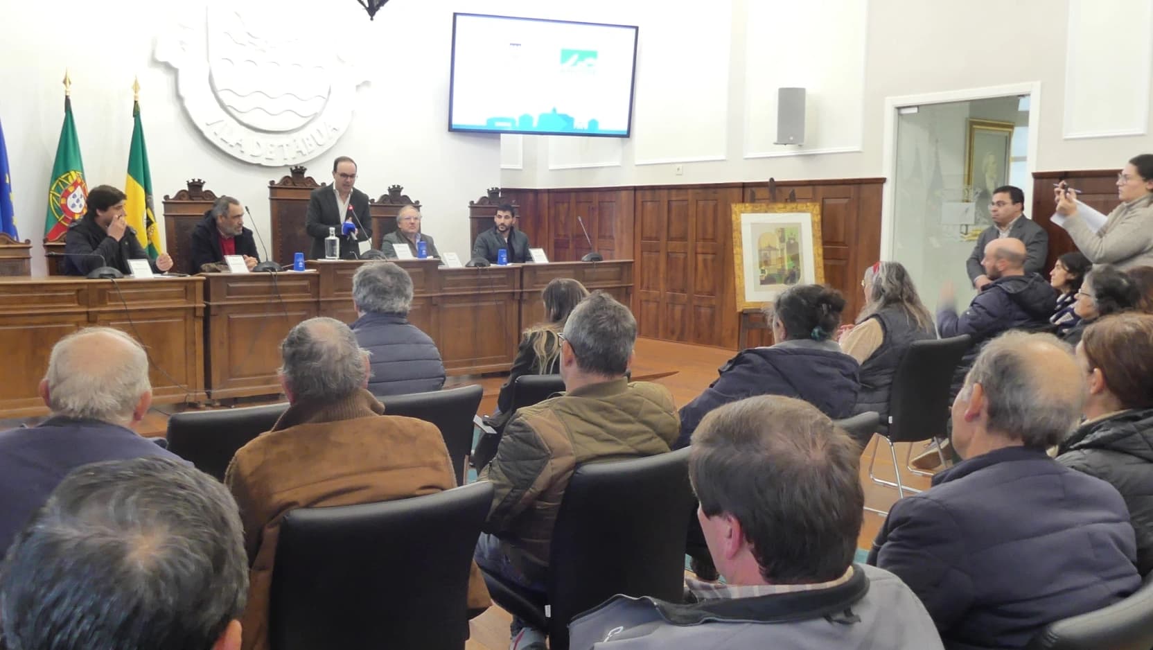 Reunião de trabalho com a ANCOSE @CM Tábua