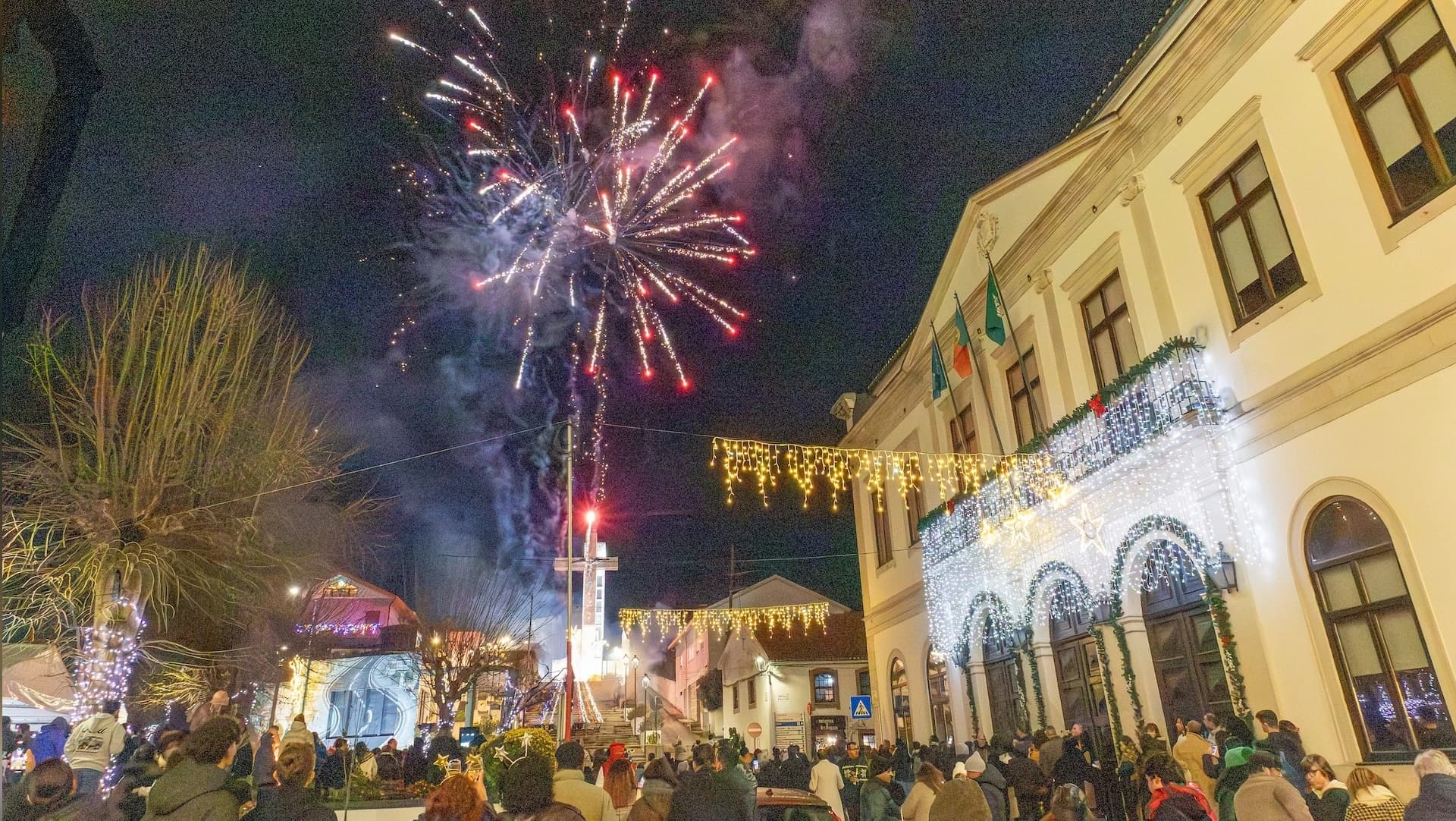 Fogo de artifício em Vila Nova de Poiares @CM Vila Nova de Poiares