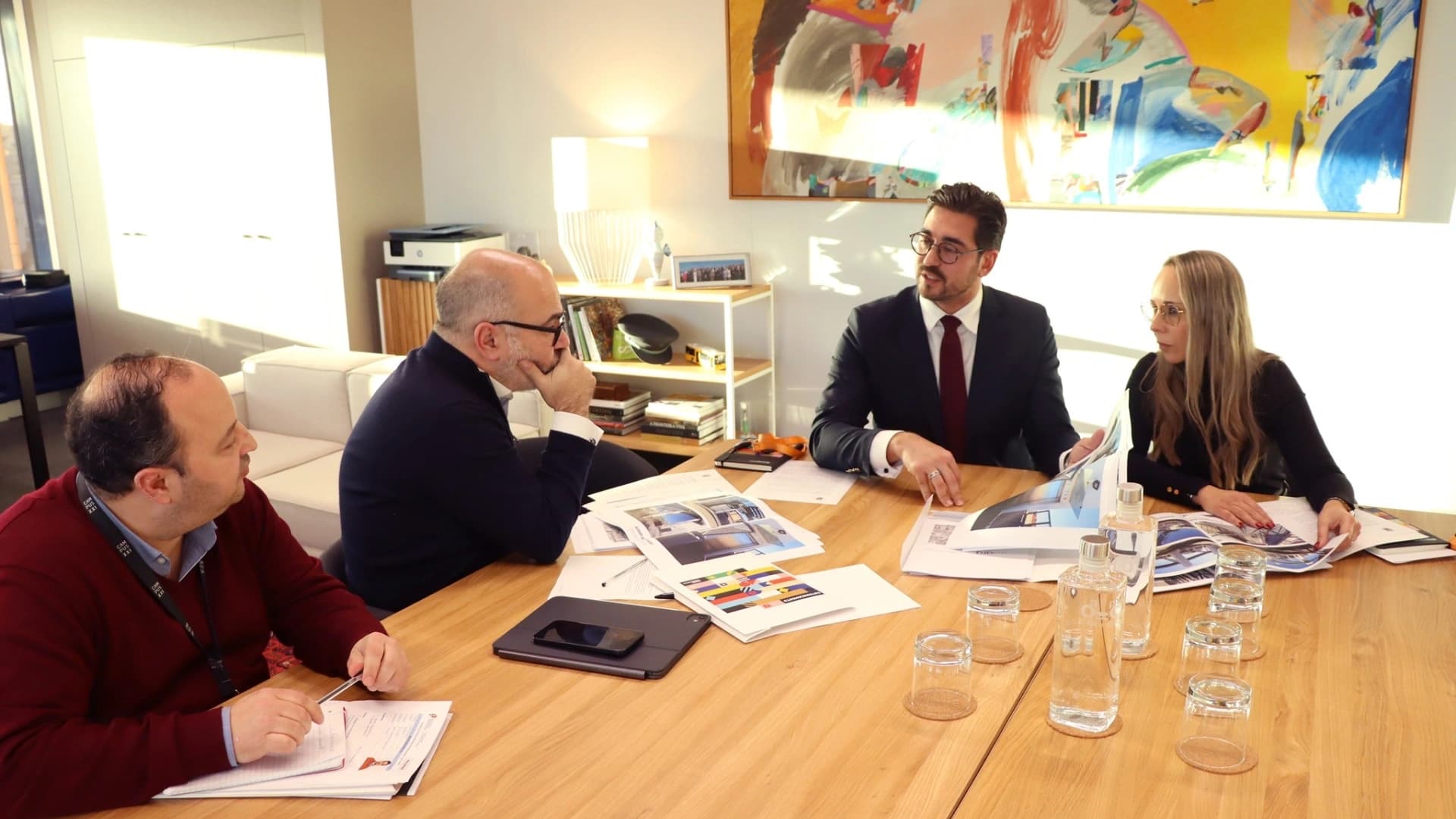 Reunião do presidente da Câmara com o ministro das Infraestruturas @CM Entroncamento