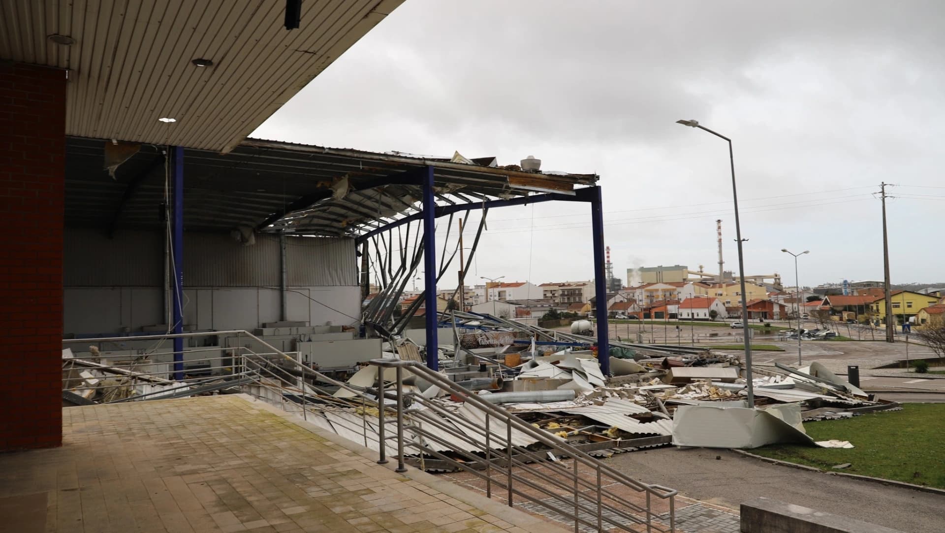 Efeitos da Depressão Kristitn na Marinha Grande @CM Marinha Grande