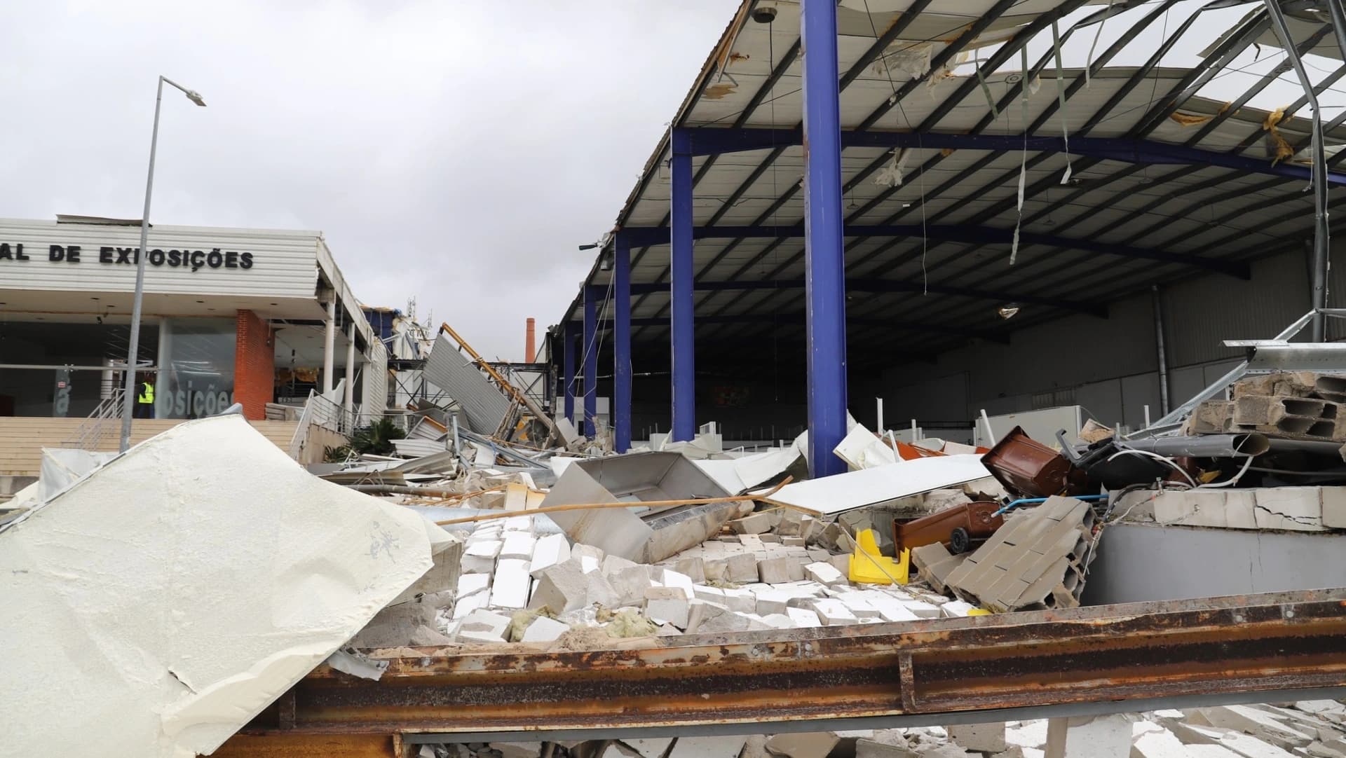 Efeitos da Depressão Kristin na Marinha Grande @CM Marinha Grande