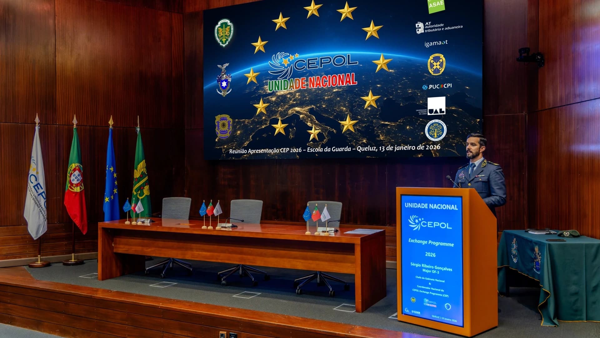 Apresentação nacional do CEPOL Exchange Programme 2026 @GNR