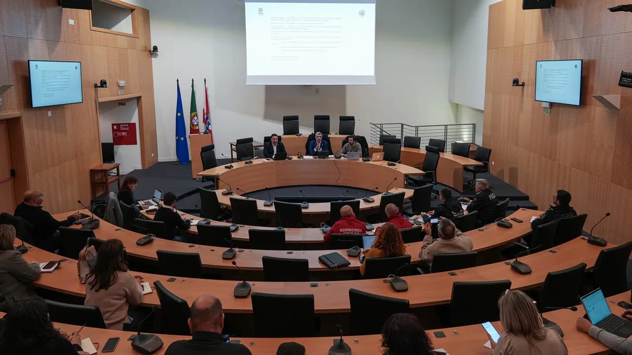 Reunião da Comissão Municipal de
Proteção Civil @CM Covilhã