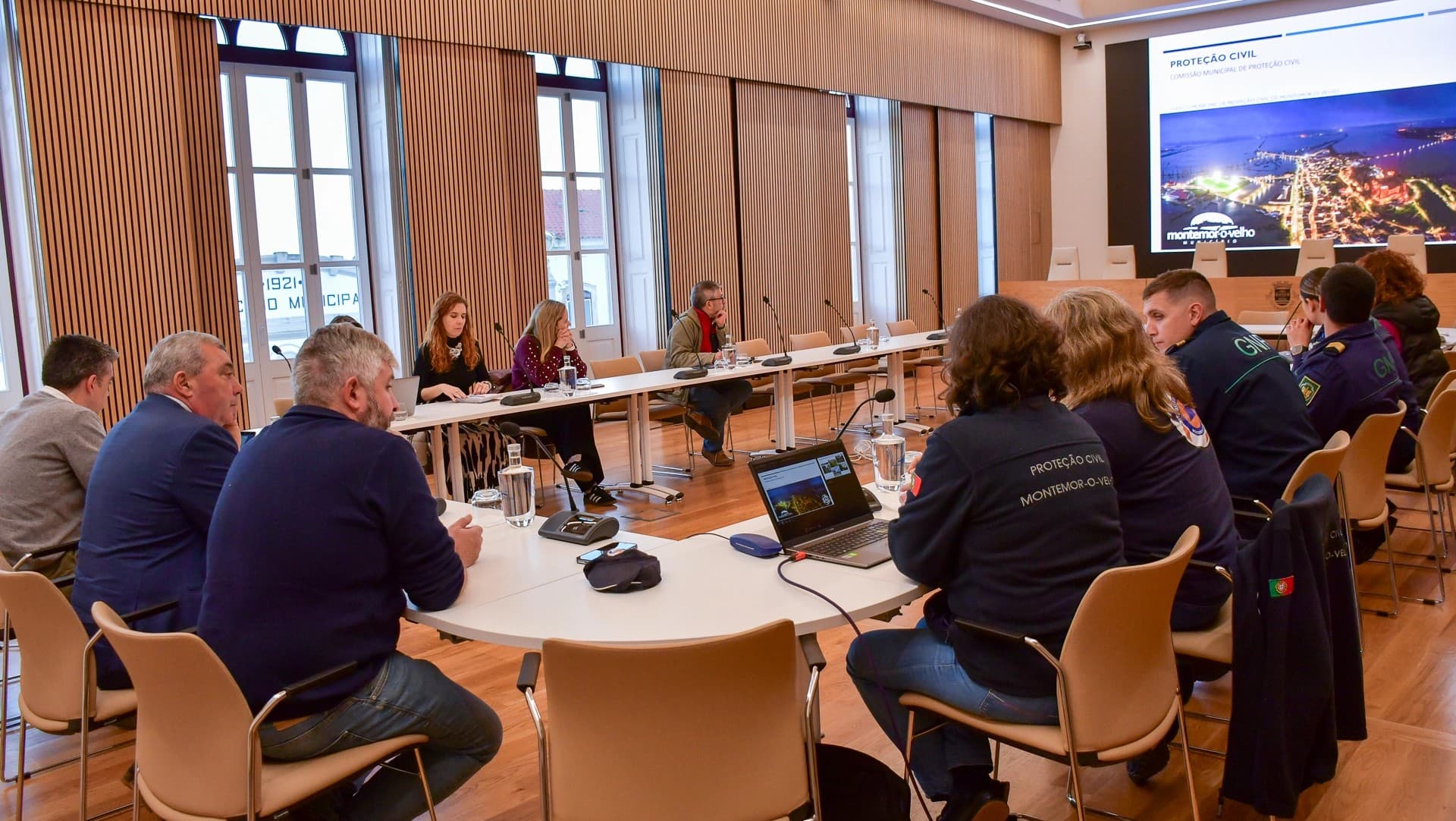 Reunião da Comissão Municipal de Proteção Civil @CM Montemor-o-Velho