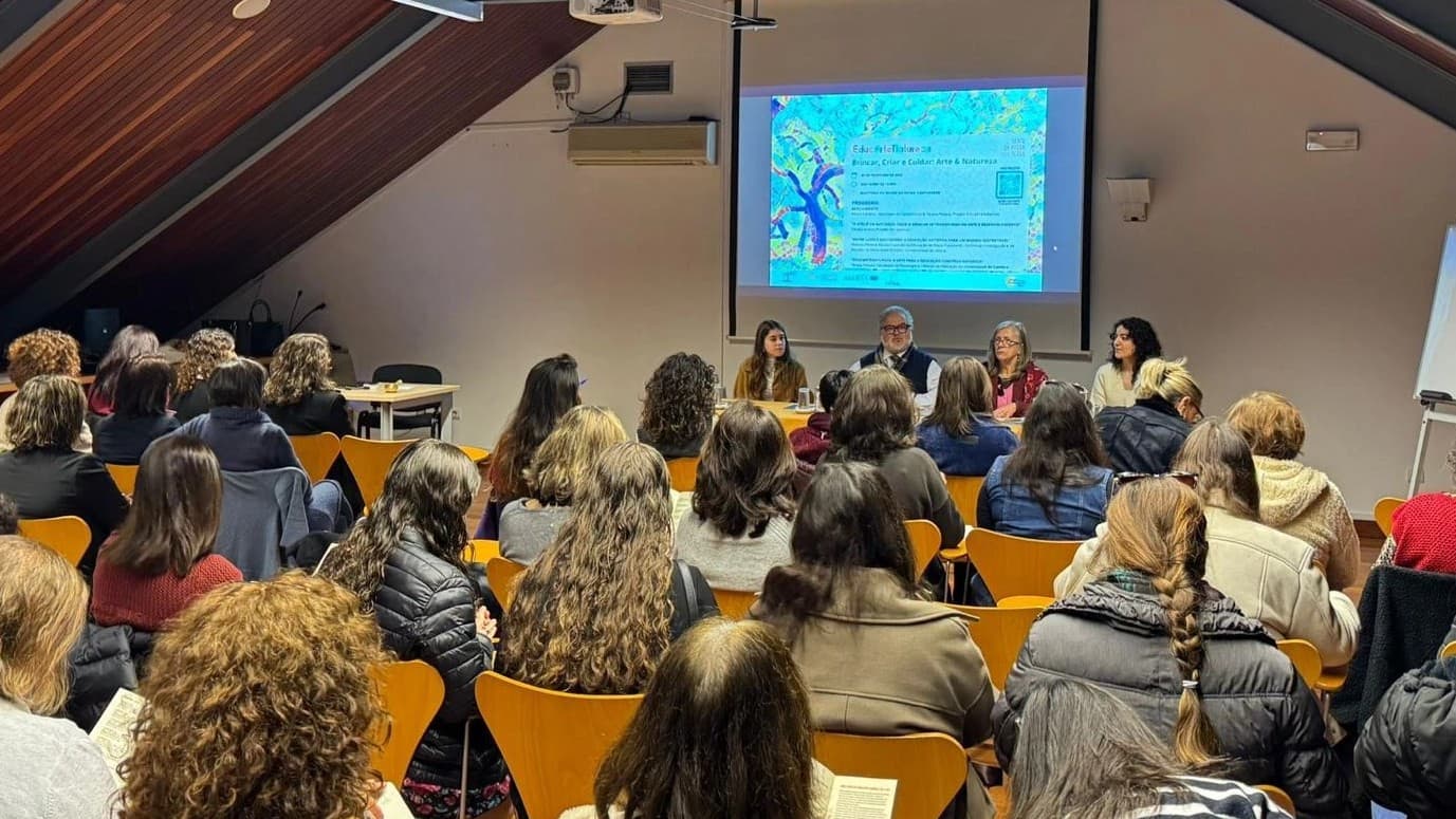 Conferência “Brincar, Criar e Cuidar: Arte & Natureza”@CM Cantanhede