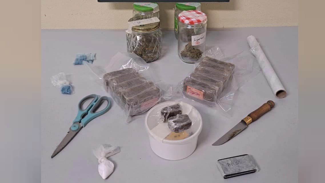 Material apreendido @GNR Lisboa