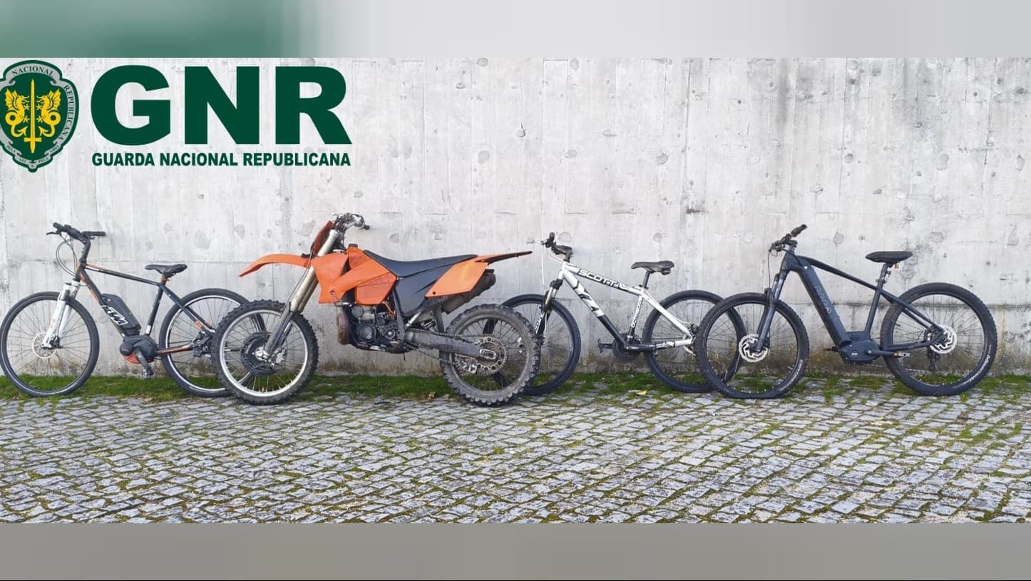 Material furtado e recuperado @GNR Porto