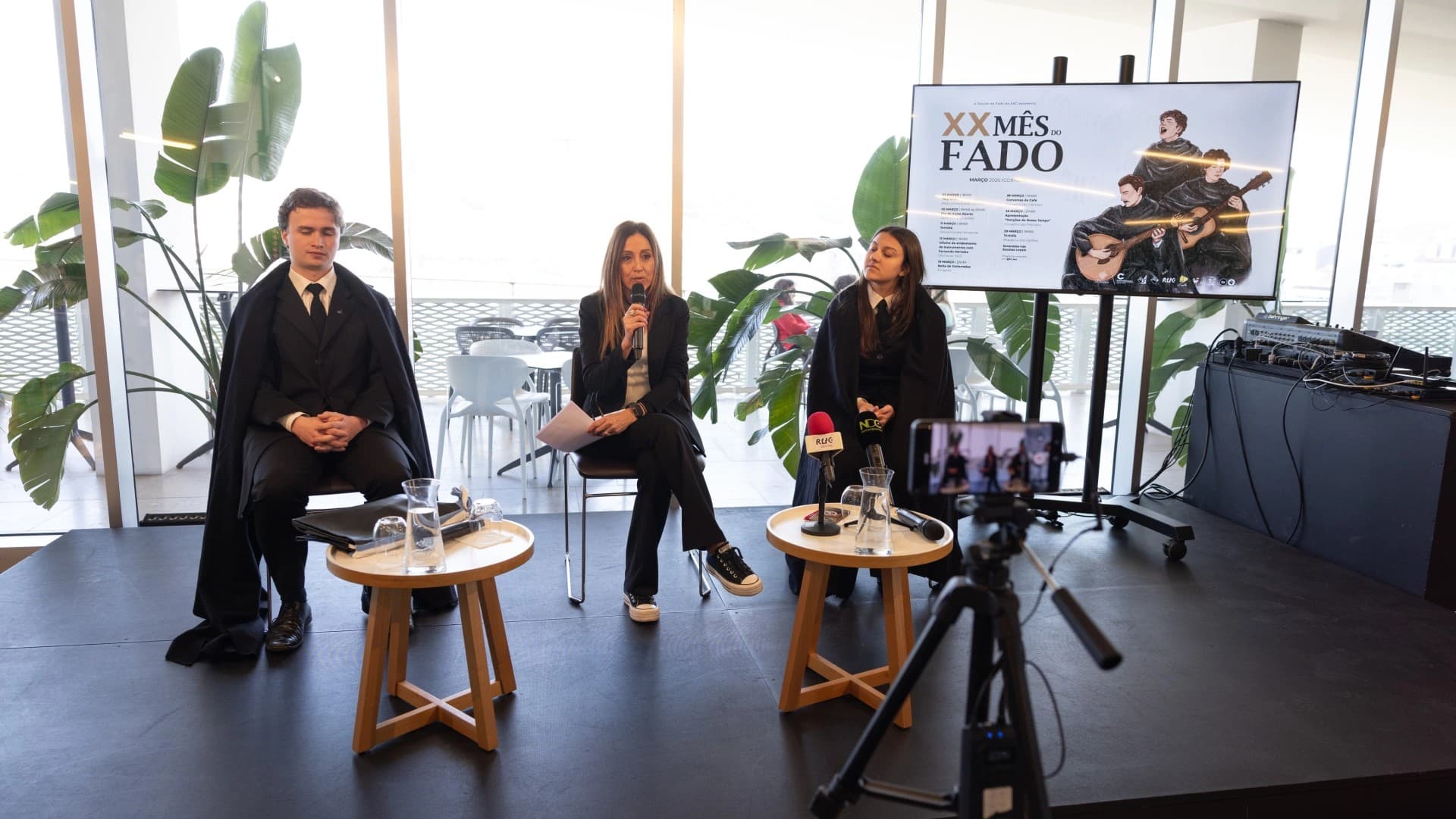 Apresentação do XX Mês do Fado @CM Coimbra