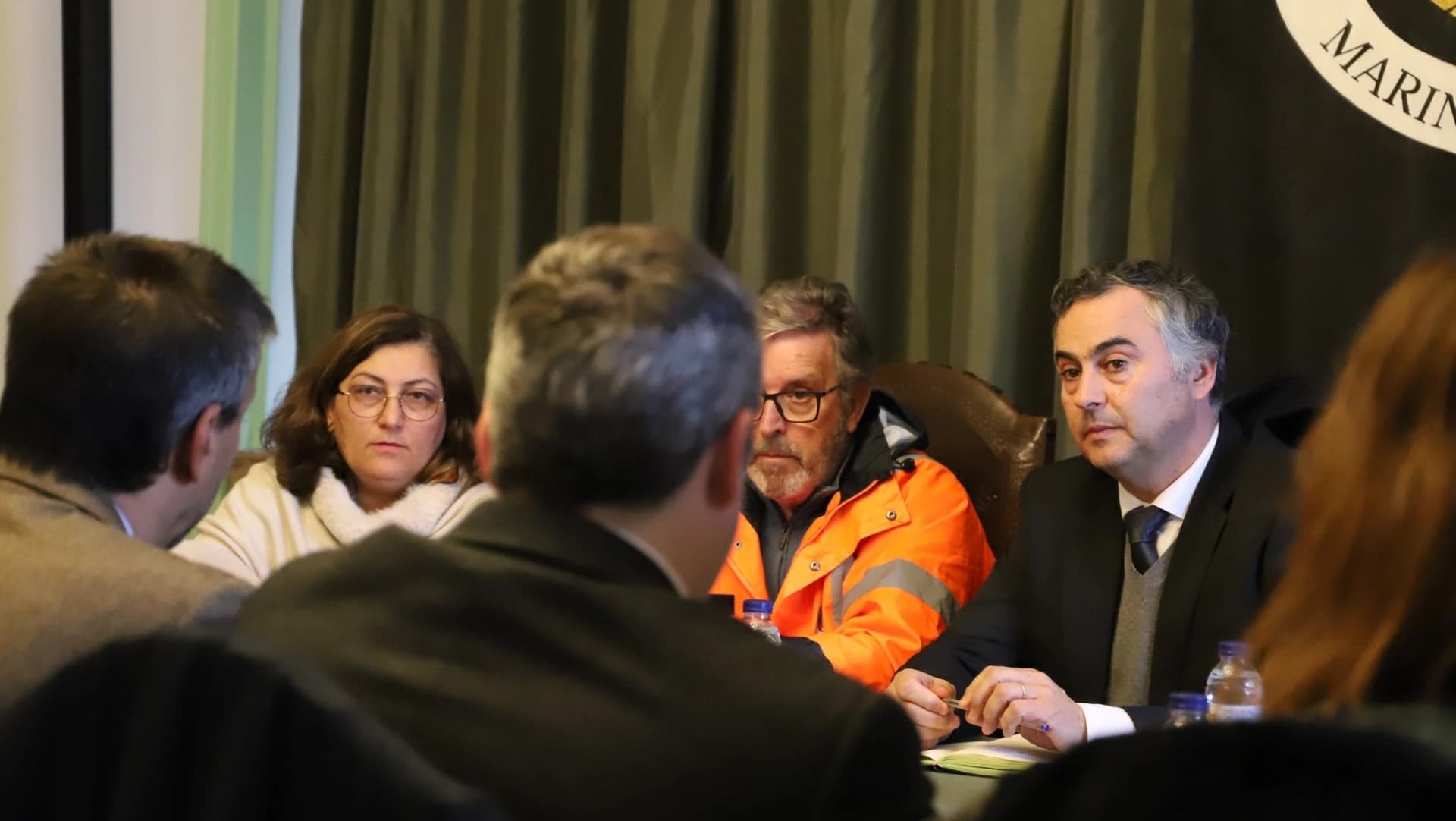 Reunião com o ministro da Educação @CM Marinha Grande