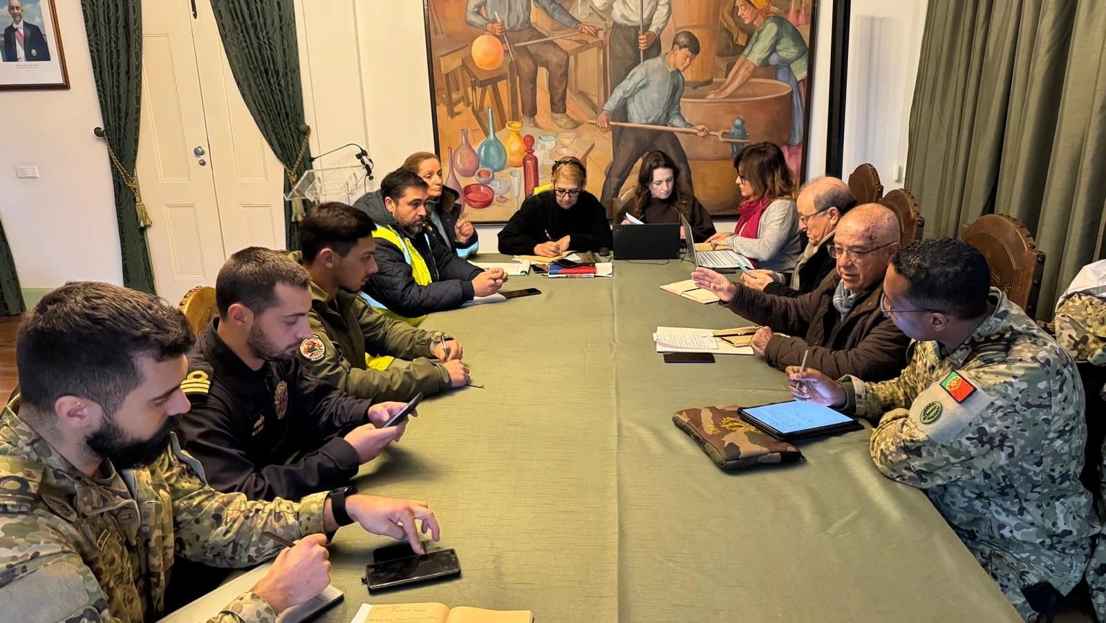 Reforços da Marinha Portuguesa chegam à Marinha Grande @CM Marinha Grande