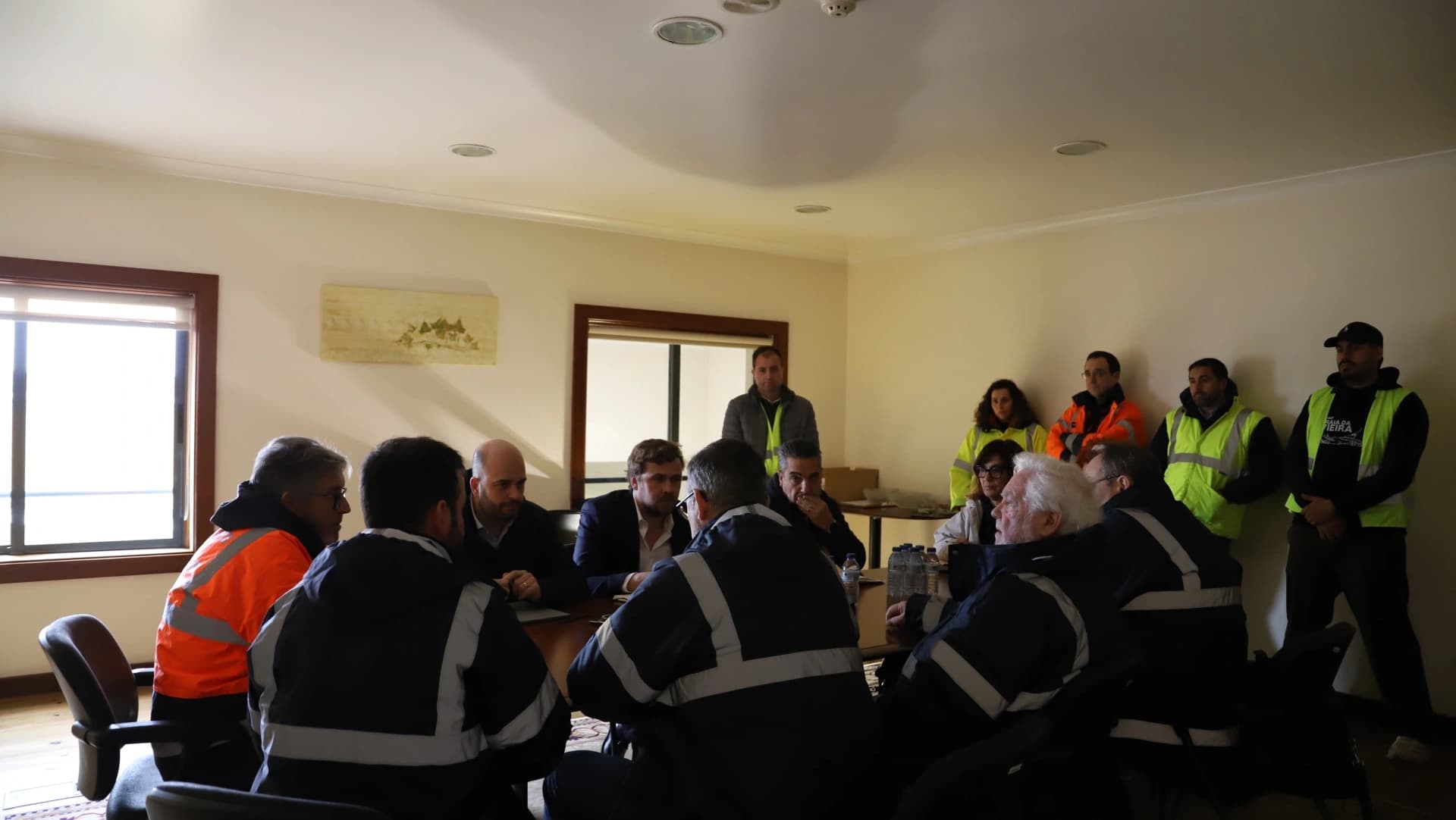 Visita do Secretário de Estado da Energia @CM Marinha Grande