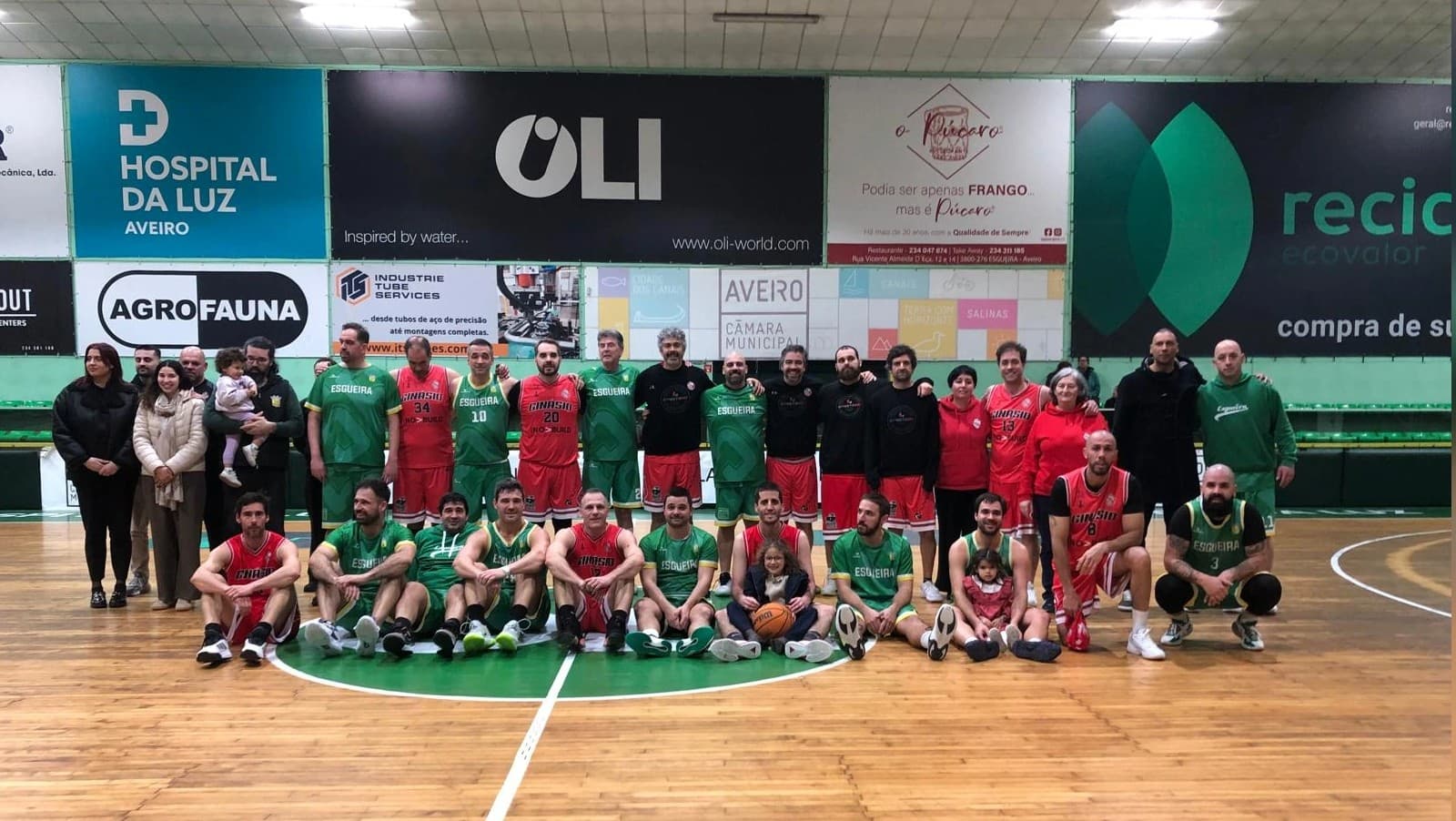 Equipa de Masters do Ginásio @GCF