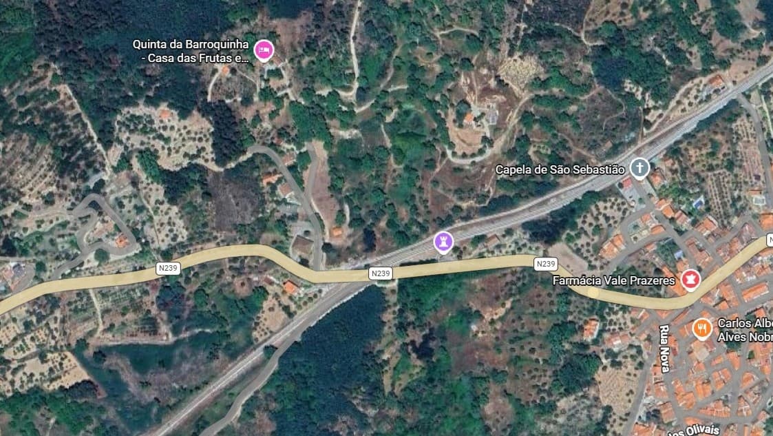 Zona do corte de trânsito @CM Fundão