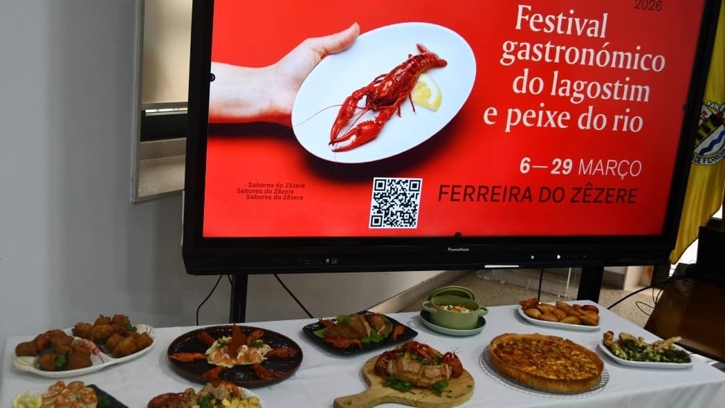 Apresentação do Festival Gastronómico do Lagostim e Peixe do Rio @CM Ferreira do Zêzere