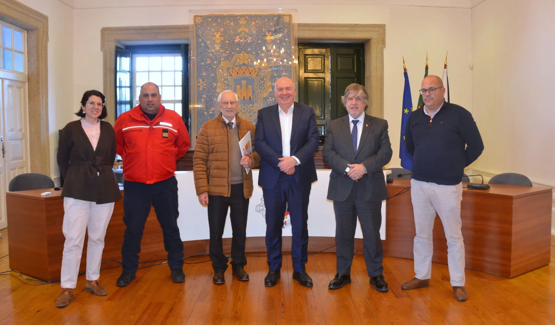 Município reforça apoio financeiro anual
aos Bombeiros Voluntários @CM Castelo Branco