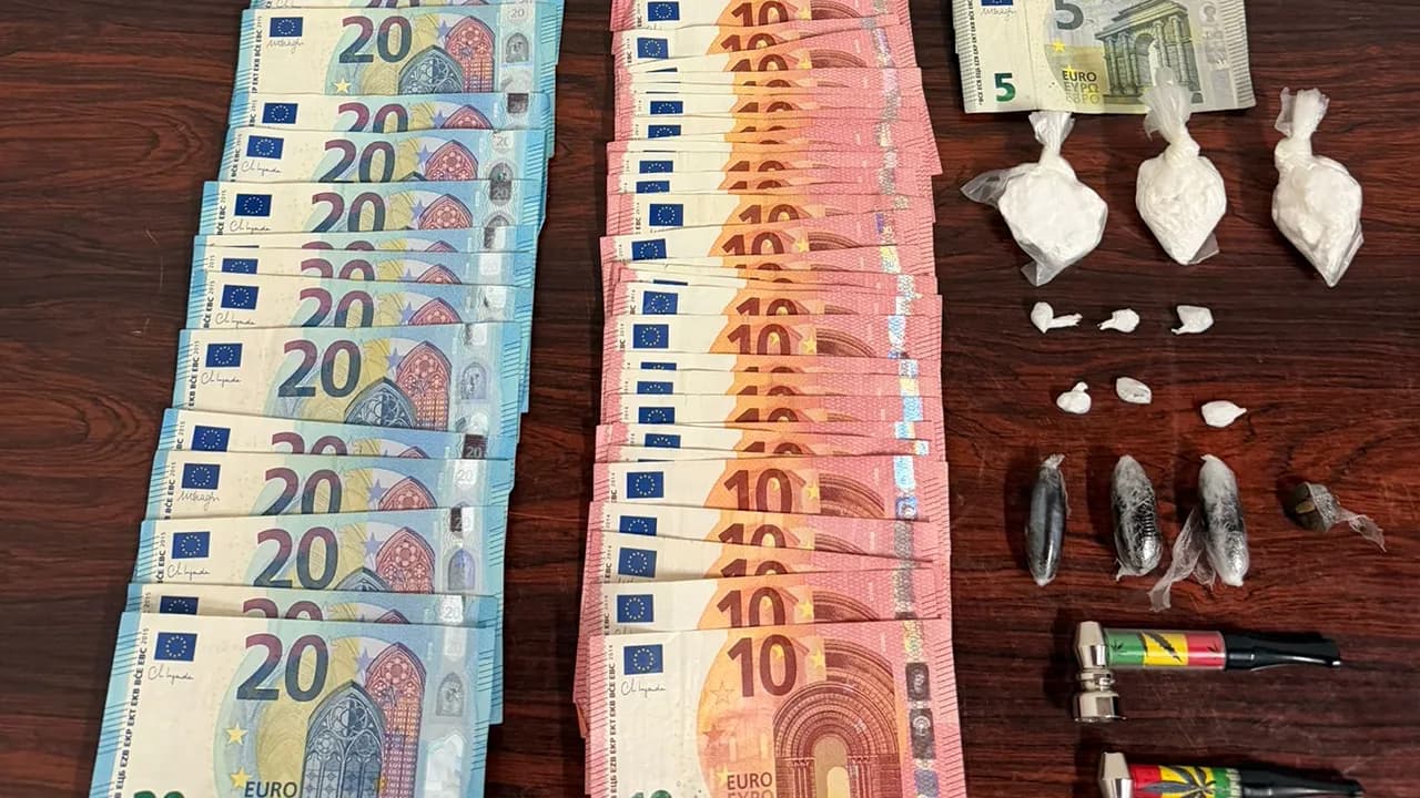 Material apreendido @GNR Beja