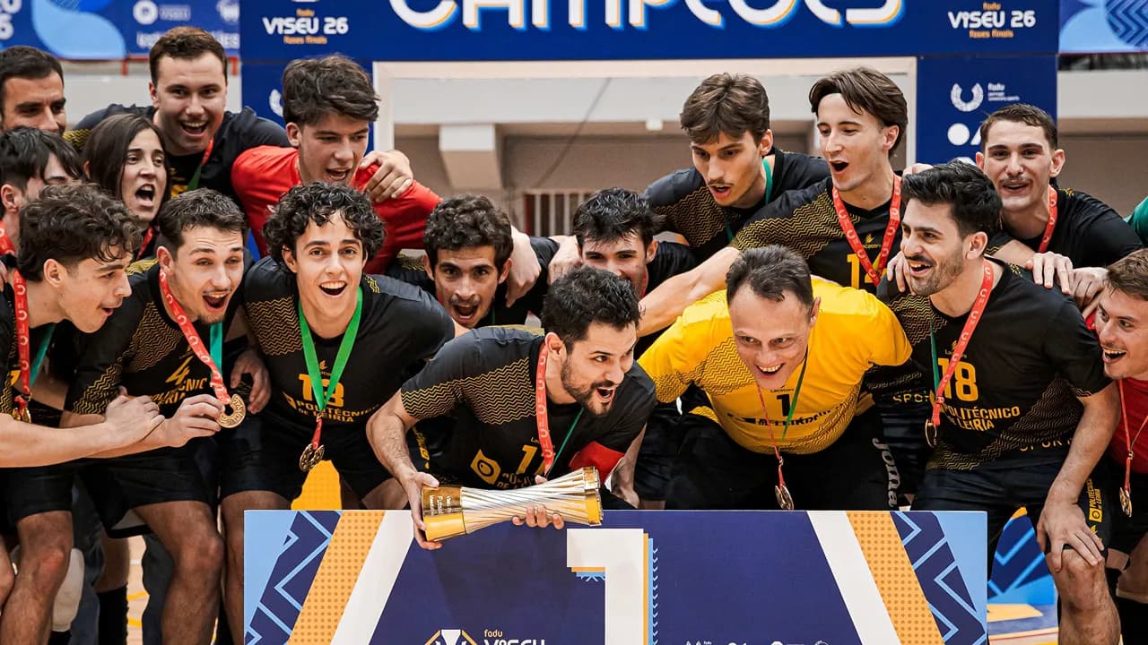 Atletas do IPLeiria @FADU / DR