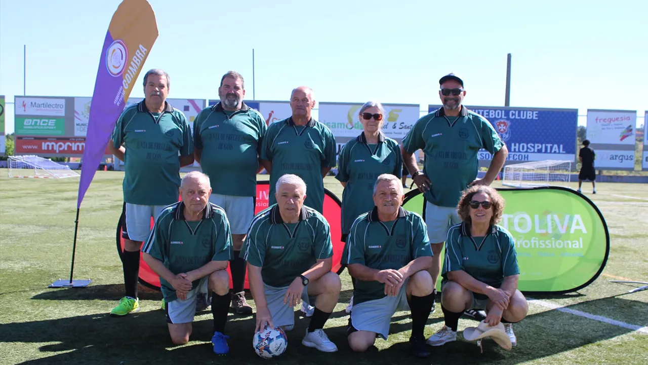Atletas de walking football @CM Góis