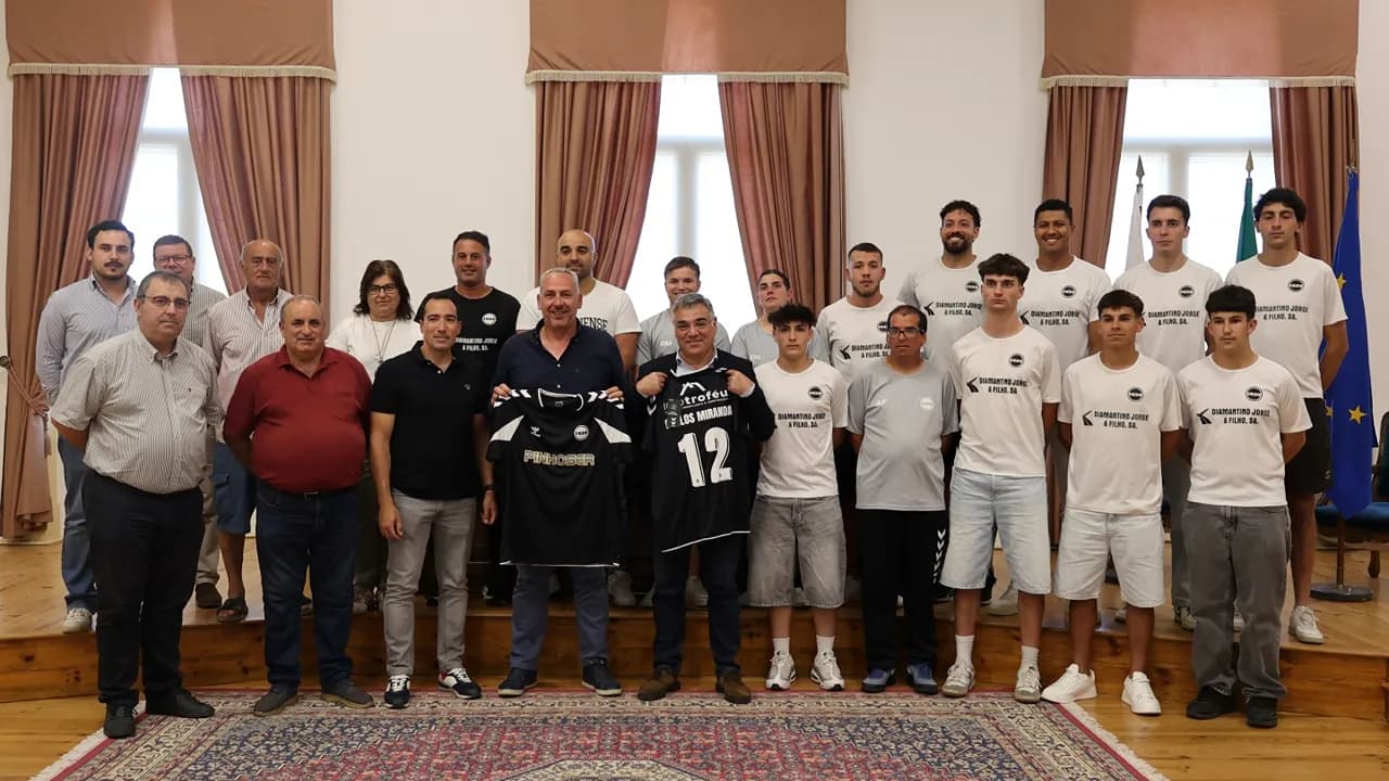 Sertanense Futebol Clube homenageado no Salão da Assembleia Municipal @CM Sertã