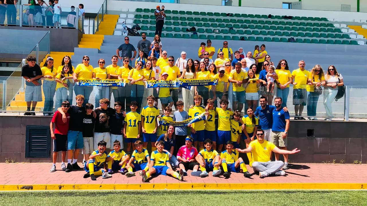 Equipa de Infantis do Vilarregense FC @CM Vila de Rei