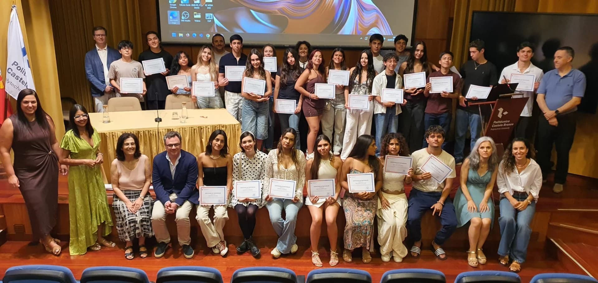 Entrega de certificados @IPCB