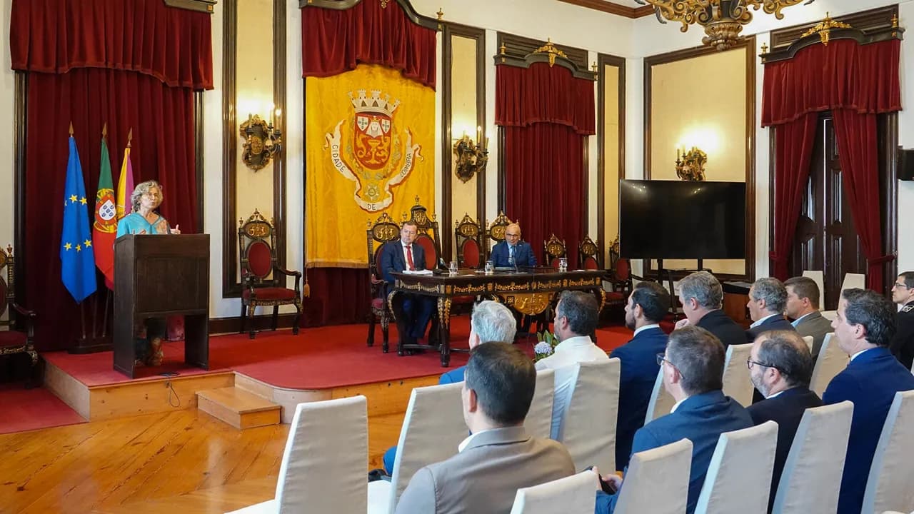 Assinatura do compromisso com a Autoridade Nacional de Segurança Rodoviária (ANSR) @CM Coimbra