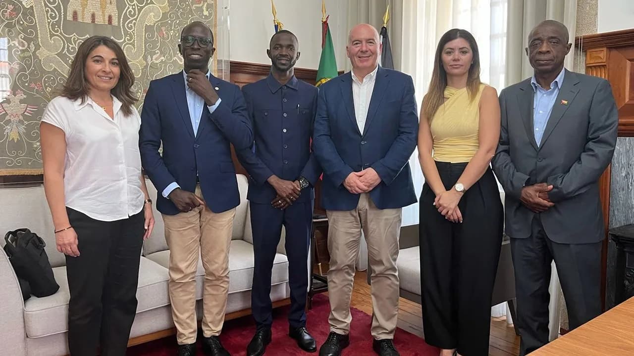 Comitiva da Guiné-Bissau visitou Castelo Branco @CM Castelo Branco
