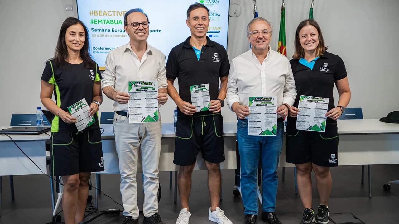 Apresentação da Semana Europeia do Desporto @CM Tábua