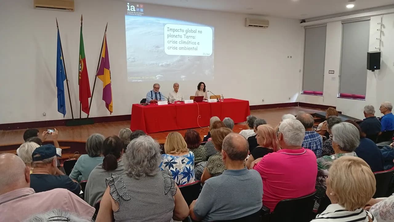 Biblioteca Municipal recebeu discussão sobre crise climática e ambiental @CM Cantanhede